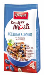 Knusperli Crunchy muesli Blueberry & Yogurt