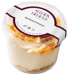 Atelier Délices apricot mousse
