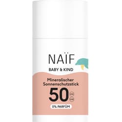 Naïf Care Sonnenschutzstick Baby & Kind, 0% Parfüm LSF 50