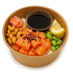 Yuu´n mee Salmon Hawaii Bowl