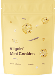 Vilgain BIO Mini Cookies Cashew und Vanille glutenfrei