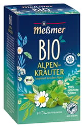 MEßMER ORGANIC Alpine Herbs Tea Bags