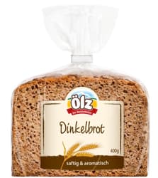 Ölz Dinkel-Vollkornbrot geschnitten