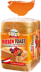 Ölz Riesen Toast geschnitten