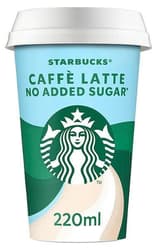 Starbucks Chilled Classics No Added Sugar