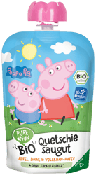 PURE & FUN BIO Peppa Pig Quetschie saugut