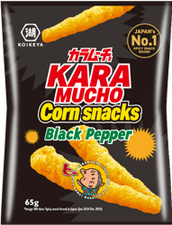 Koike-Ya Corn Snack Black Pepper