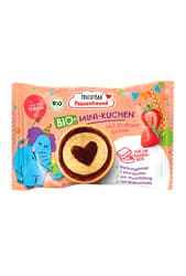FruchtBar Pausenfreund BIO Mini-Kuchen mit Erdbeerpüree