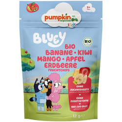 Bluey Organic Banana, Kiwi, Mango, Apple, Strawberry Fruit Chips