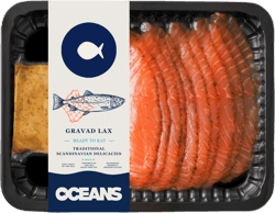Oceans Gravlax Salmon with Honey Mustard Sauce