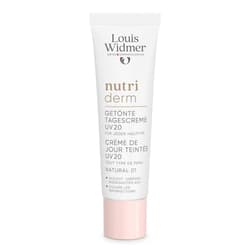 Louis Widmer nutriderm Getönte Tagescreme UV 20 Natural 01 - leicht parfümiert
