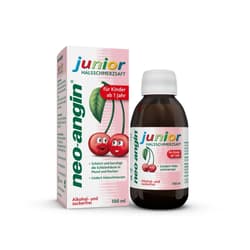 Junior-Angin Halsschmerzsirup für Kinder