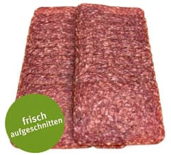 Kantwurst frisch aufgeschnitten