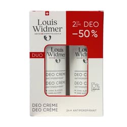 Louis Widmer Bodycare Deo Creme Antiperspirant ohne Parfum Doppelpackung