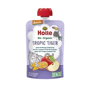 Holle BIO Tropic Tiger - Pouchy Apfel, Mango, Maracuja