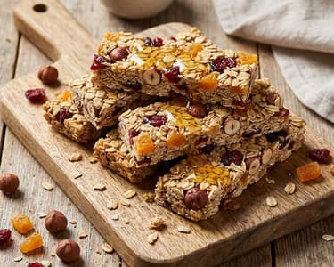 Homemade Muesli Bars from Five Ingredients | Healthy Snack