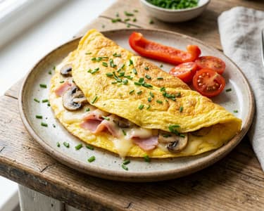 Classic Omelette | Fluffy & Quick