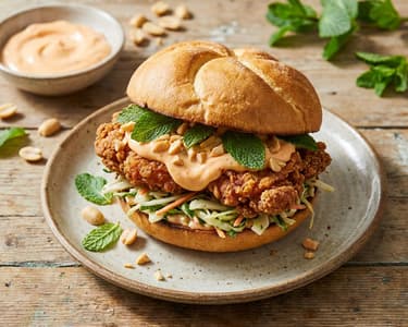 Chicken Sandwich with Sriracha Mayonnaise
