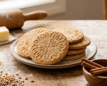 Crispy Cinnamon Butter Cookies