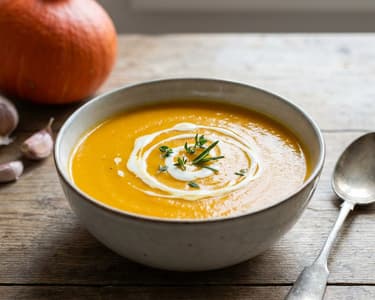 Roasted Pumpkin Cream Soup