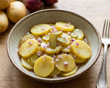 Viennese Potato Salad | Classic & Juicy