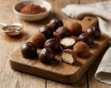 Chocolate Pralines with Mascarpone | Noble Indulgence