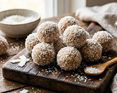 Coconut Balls | Quick 3-Ingredient Recipe