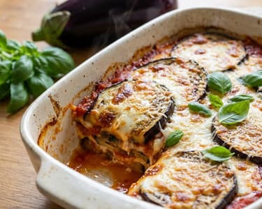 Eggplant Lasagna Parmigiana