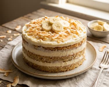 Coconut-Banana Cake | Exotic Delight