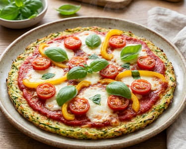 Zucchini Pizza | Low Carb & Fit