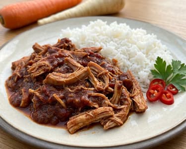 Pulled Turkey from the Slow Cooker