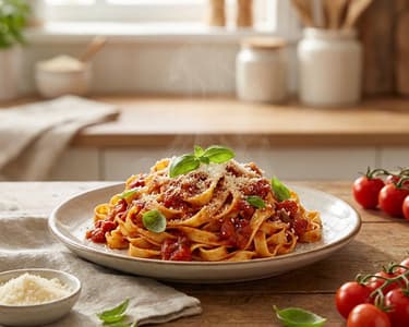 Italian Tomato Sauce with Pasta