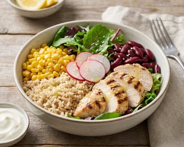 Chicken Bowl with Brown Rice