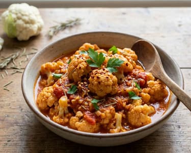 Spicy Cauliflower with Chili and Rosemary