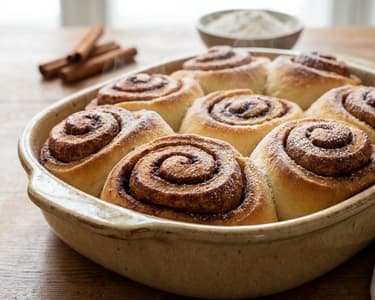 Fluffy Spelt Cinnamon Rolls | Overnight Proofed