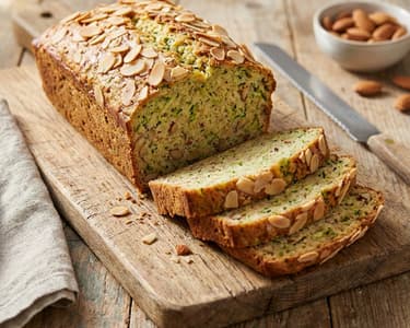 Moist Zucchini Bread | Low Carb & Gluten-Free