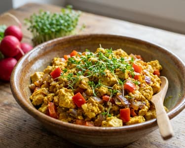 Vegan Scrambled Tofu