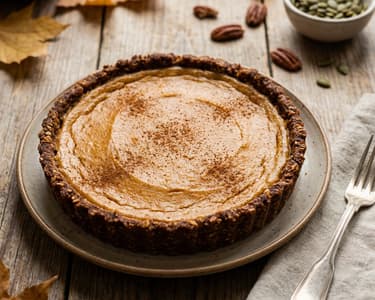 Pumpkin Quark Cake without Sugar | Autumnal Delight