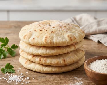 Homemade Pita Bread | Airy & Soft