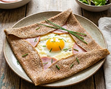 Galette complète | Savory Buckwheat Crêpe