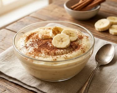 Creamy Banana Pudding without Egg
