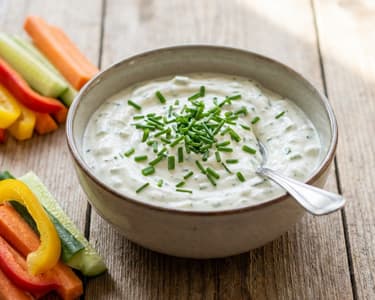 Creamy Chive Dip with Quark