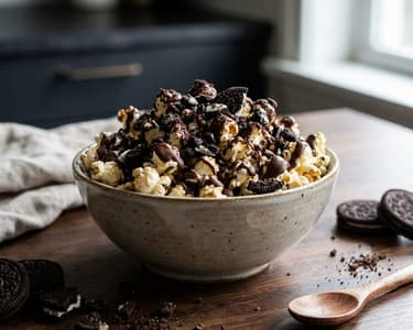 Oreo Popcorn | Sweet Party Snack