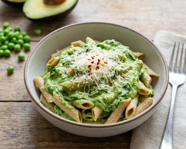 Green Avocado Pasta | Creamy & Healthy hotový do 30 minut