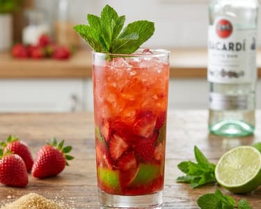 Strawberry Mojito | Fruity Summer Cocktail