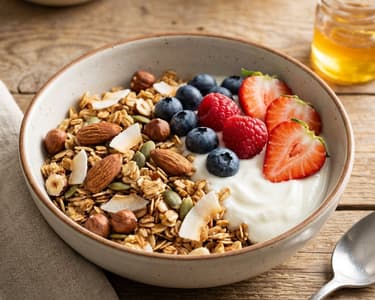 Crispy Coconut-Nut Granola