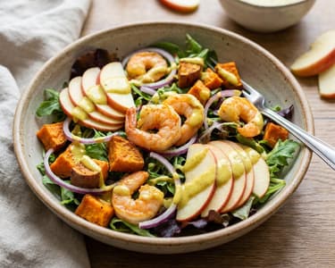 Shrimp Salad with Curry Dressing