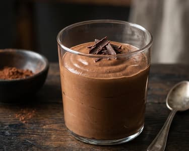 Vegan Chocolate Mousse with Aquafaba