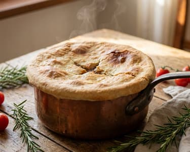 Lamb Pot with Bread Crust