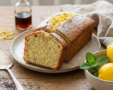Lemon Poppy Seed Cake with Buttermilk | Fluffy & Light